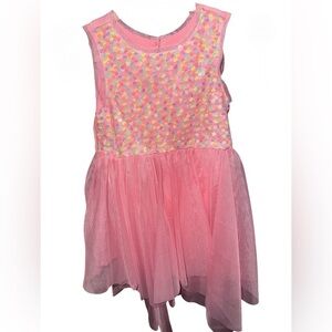 🆕  Cat & Jack Barbie Pink Sleeveless Party Dress 18m